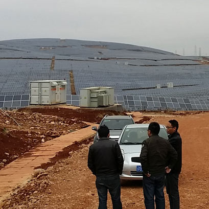 云南建水300MW地面電站